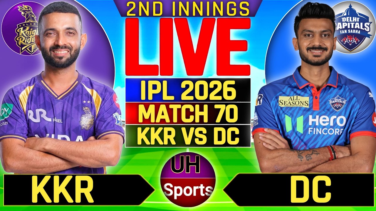 🔴 KKR vs DC Live Match: IPL Live Match Commentary | IPL 2026 Live Match Score | Live Cricket Match