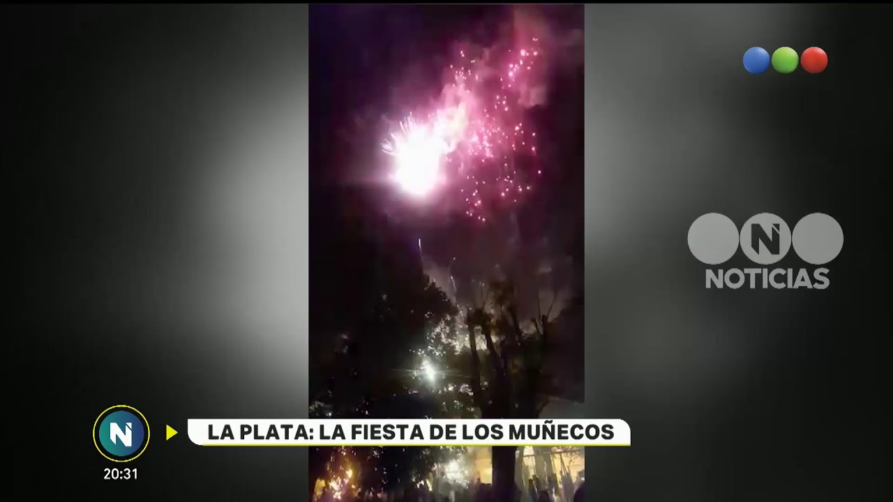 La Plata: la fiesta de los muñecos - Telefe Noticias