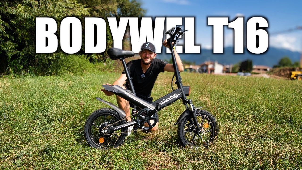 MINI Bici Elettrica ECONOMICA e completa! BODYWEL T16