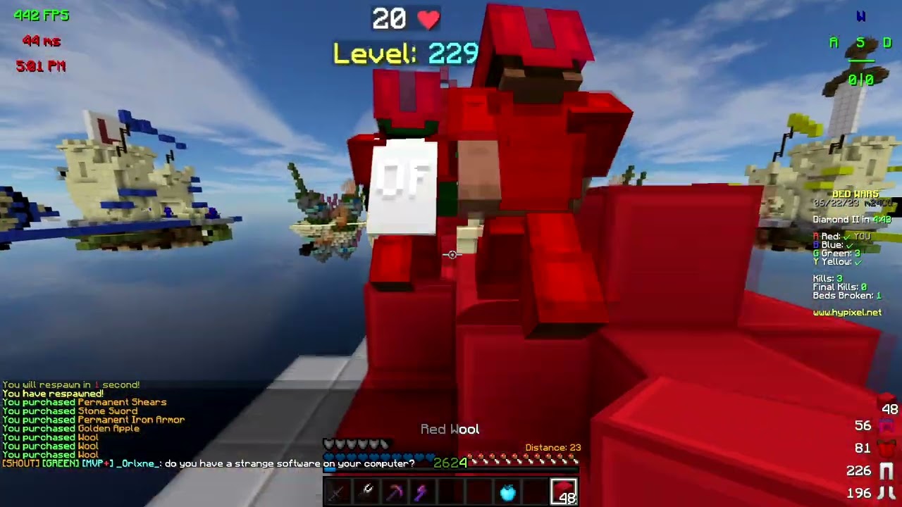 uncut bedwars (ft. GreenJedia04 and MypoIsRich)