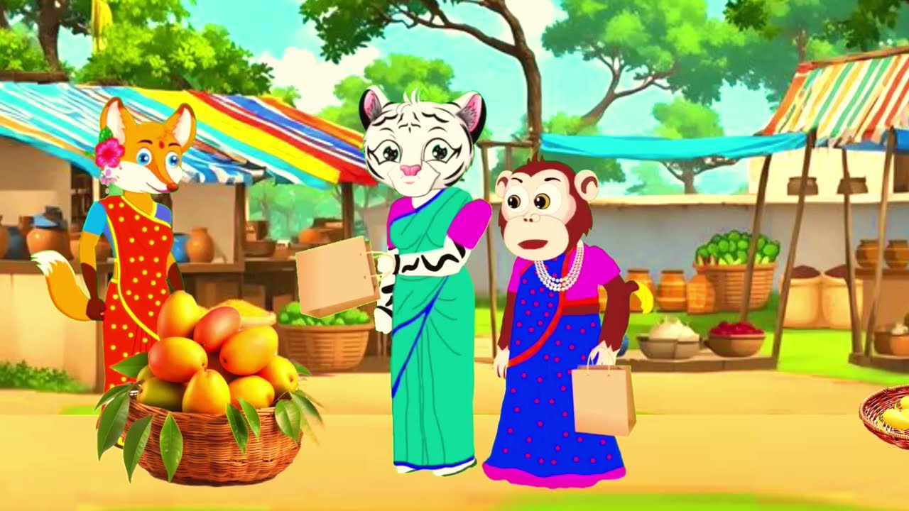 টক আম মিস্টি আম |জাদুর আম গাছ |বাংলা শিয়ালের কার্টুন|Fox Cartoon #cartoonbangla​​ #shiyalercartoon​​