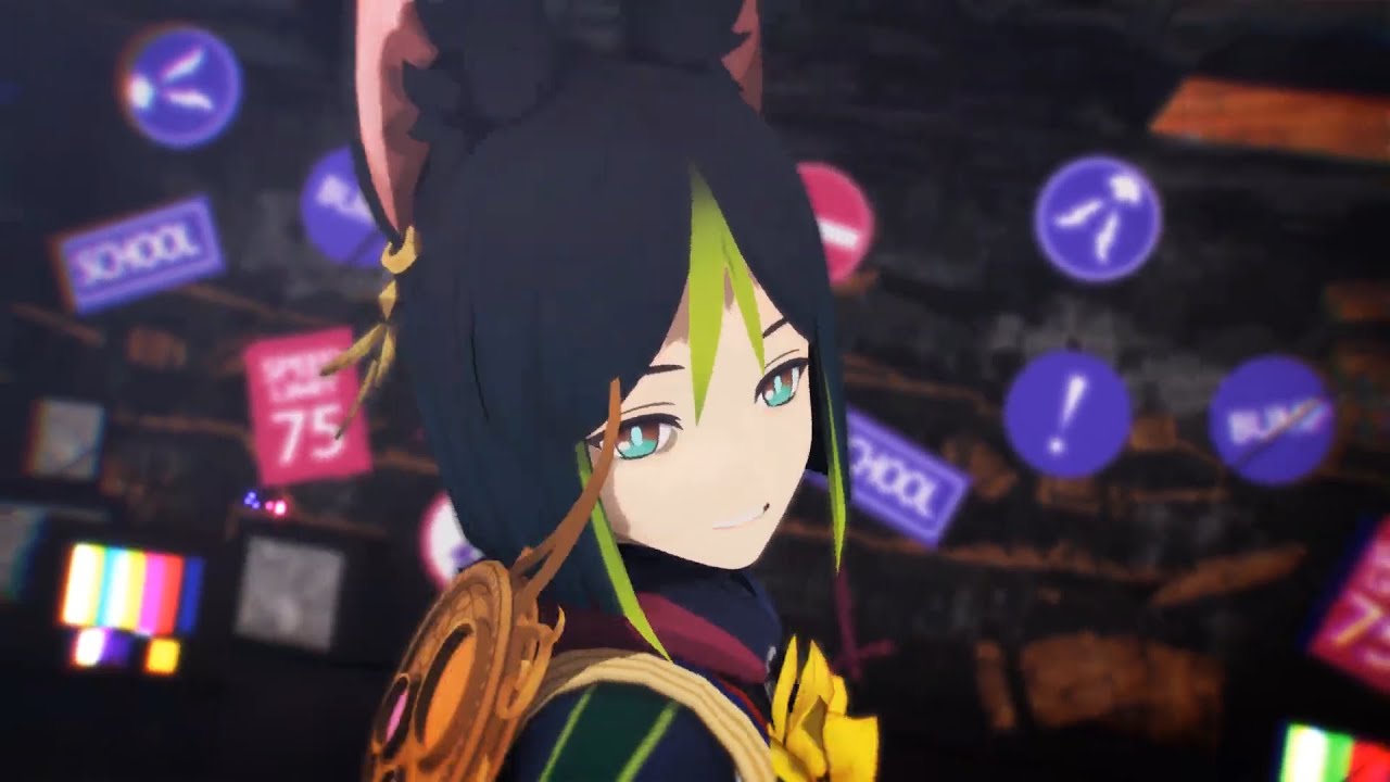 【Genshin/MMD】CH4NGE~3人（Tighnari/Heizou/Albedo