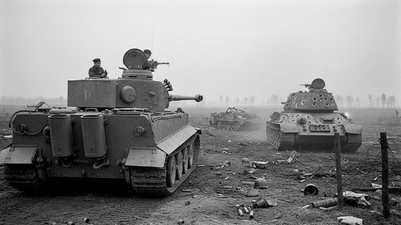 Wehrmacht pálil 23x na T-34, než zjistili, že se granáty odrážejí.