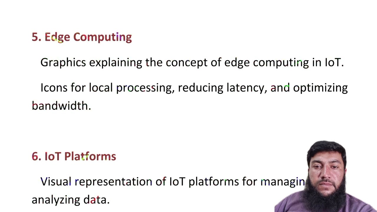 Internet of things iot ecosystem ,visual breakdown of varoius iot device types.