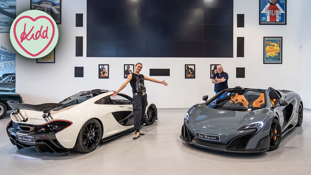 McLaren P1 Designer Frank Stephenson shows me around a P1 and 675LT! | Kidd In A Sweet Shop | 4K