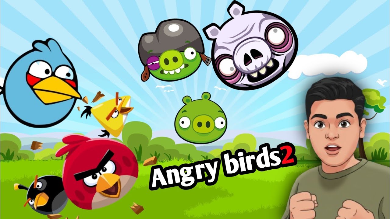 Angry birds2 monster kill and mobile gameplay