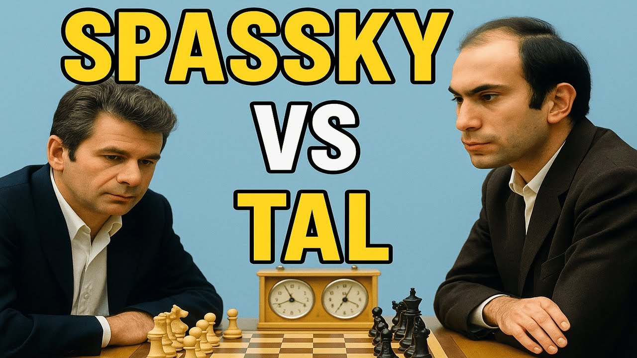 Boris Spassky vs Mikhail Tal | Tactical Fireworks in Tallinn 1973