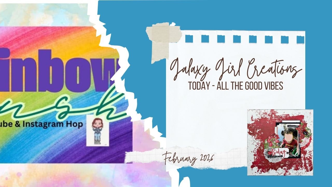 Scrapbooking Process Video: Favorite Moment (Follow A Sketch Feb/Stitches and Stencils)