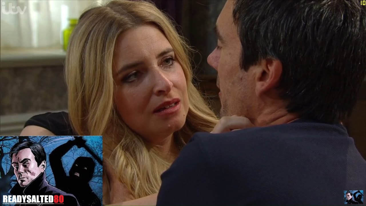 Emmerdale - Cain & Charity Kiss