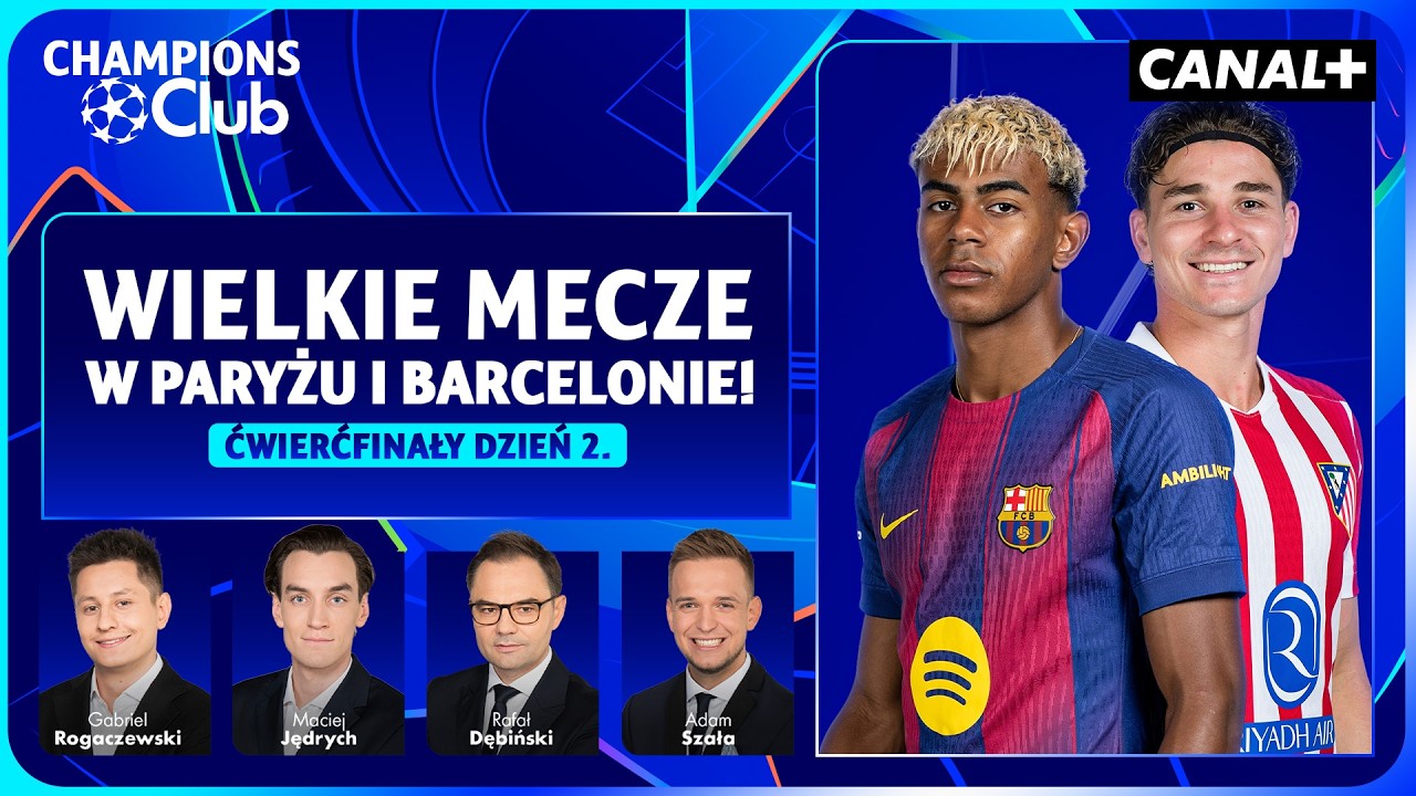 ŚRODA Z HITAMI W LIDZE MISTRZ&Oacute;W! KOLEJNE STARCIE BARCELONY Z ATLETICO! | CHAMPIONS CLUB
