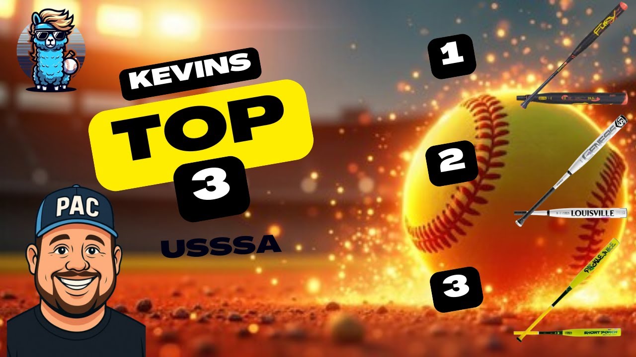 🔥 Kevin’s Top 3 Slowpitch Softball Bats + 1 Honorable Mention | Best USSSA Bats of 2025!