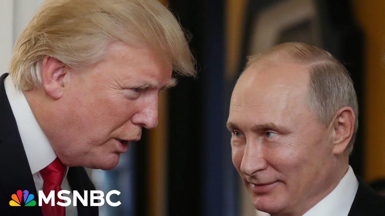 Trump's long history of fawning over Putin