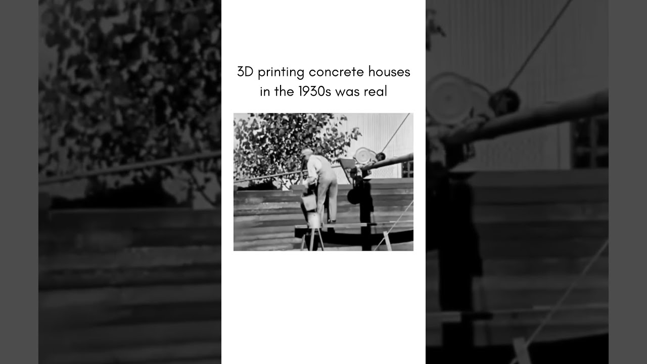 This House Was 3D Printed&hellip; in the 1930s?! 😱🏠