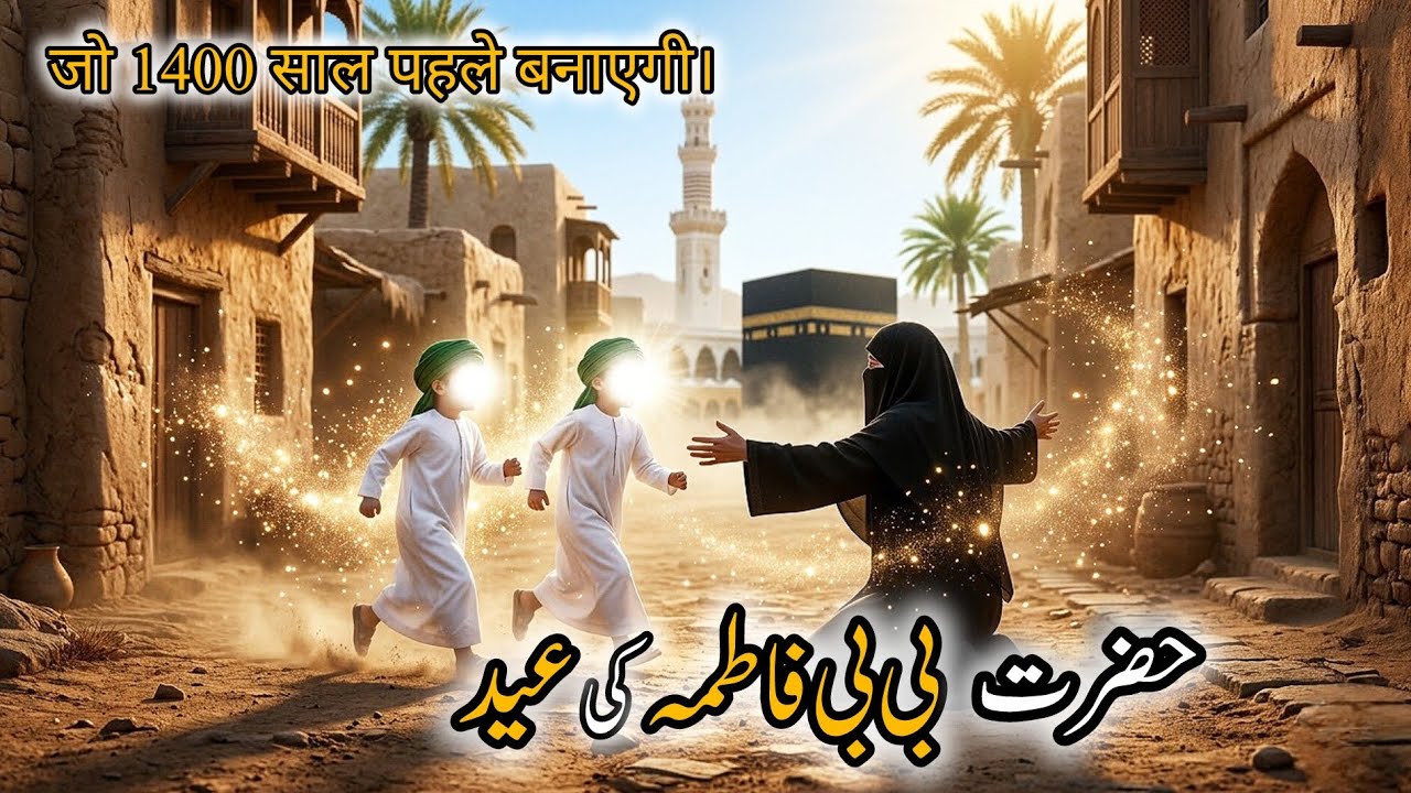 Hazrat Fatima Ki Eid | حسن اور حسینؓ کی درد بھری کہانی | 1400 Saal Saccha Waqia
