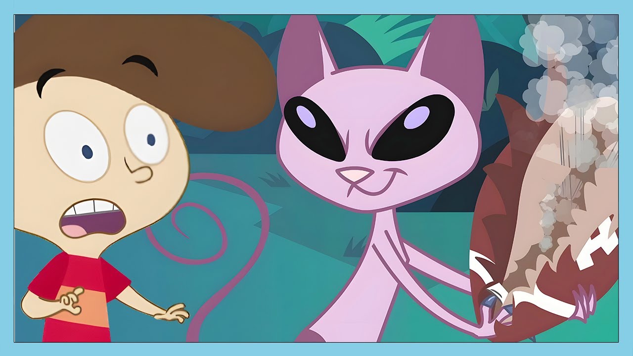 ¡No lo hagas! | Niño contra gato | WildBrain Historias De Miedo Para Niños 👻 🎃