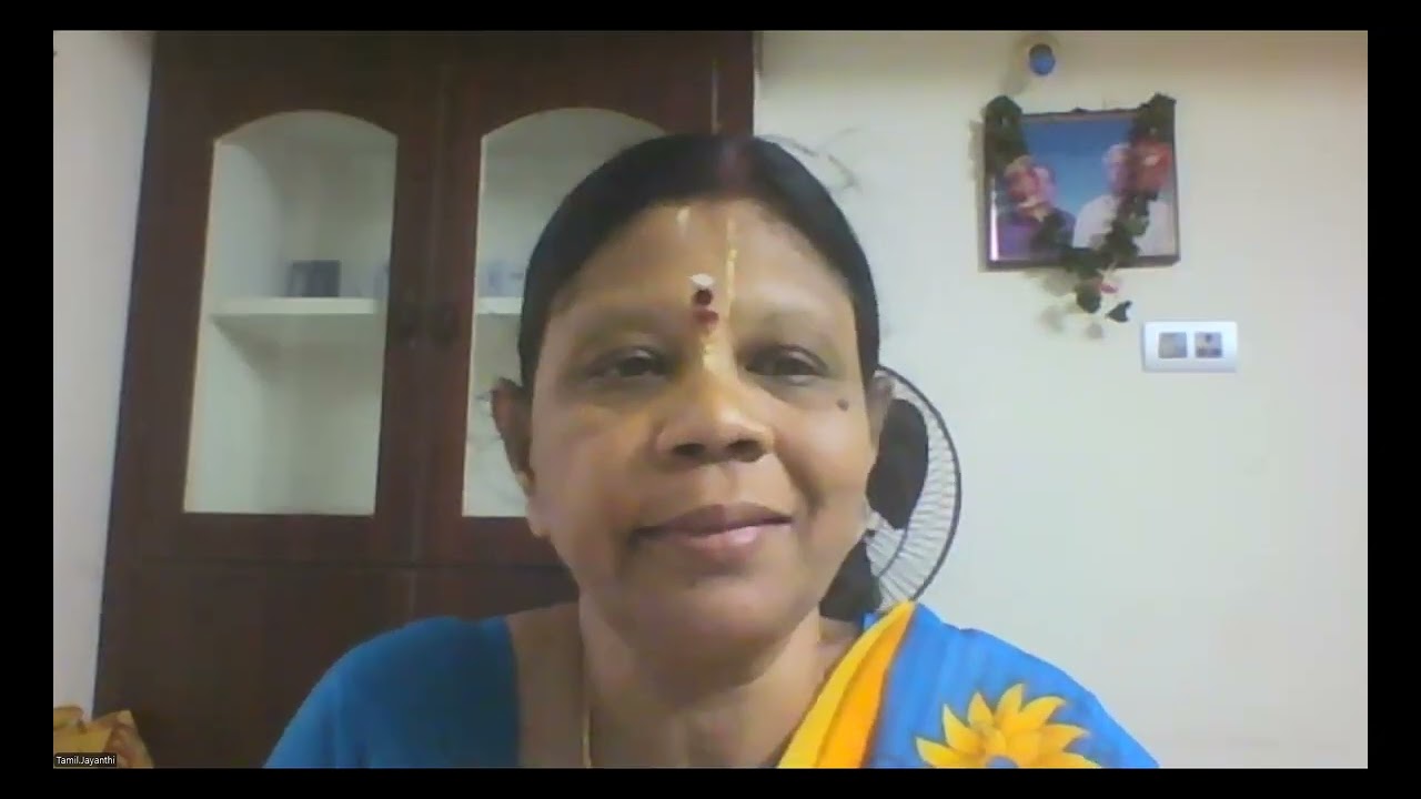 Thiruppavai Upanyasam Tamil - recording Pasuram No.24 by H G Jayanthi Mathaji on 08.01.2026