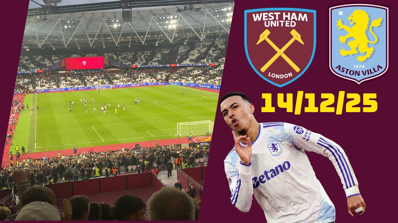 West Ham V Aston Villa | Villa fans away in London 