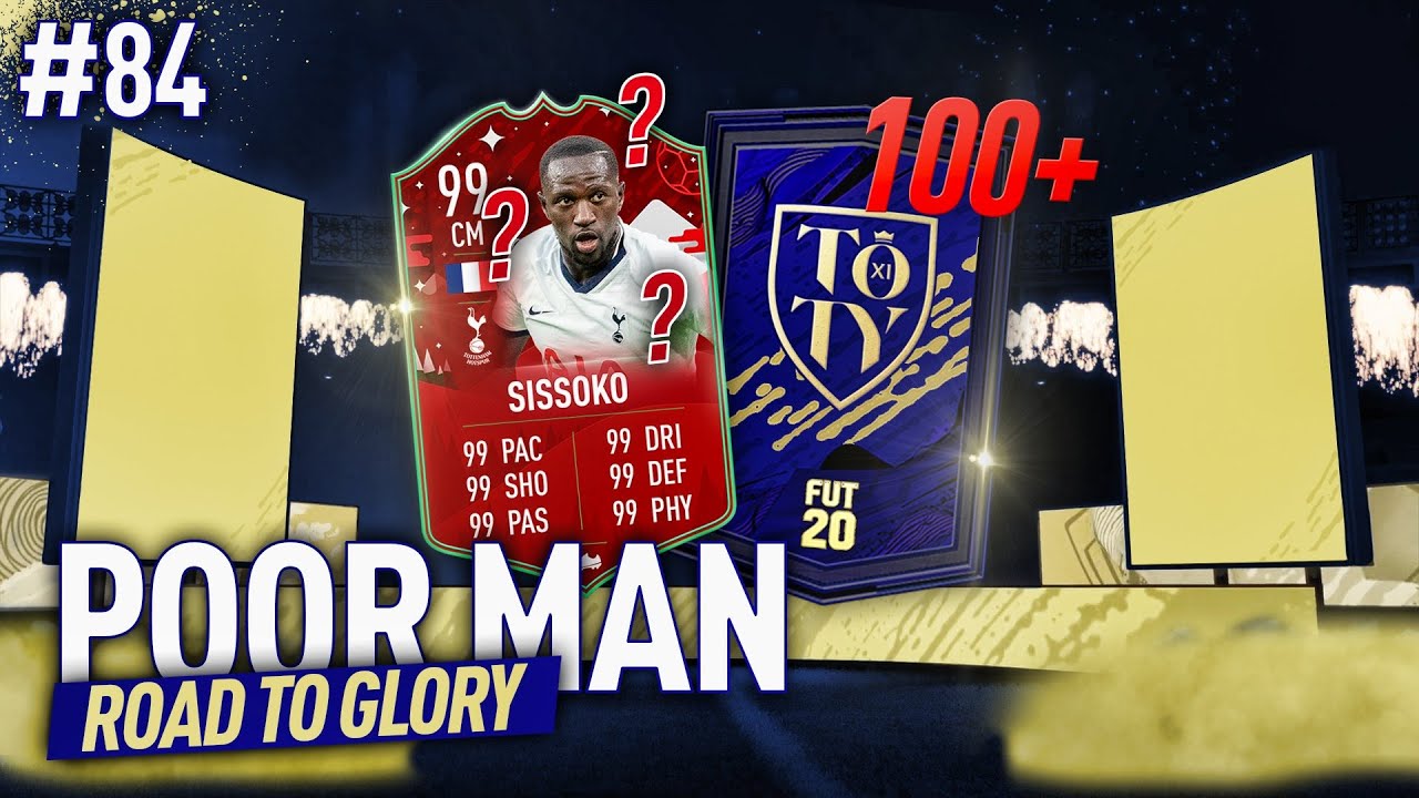 FUTMAS SISSOKO PLAYS LIKE A 99 RATED BEAST! FUT CHAMPIONS - POOR MAN RTG #84 - FIFA 20 Ultimate Team