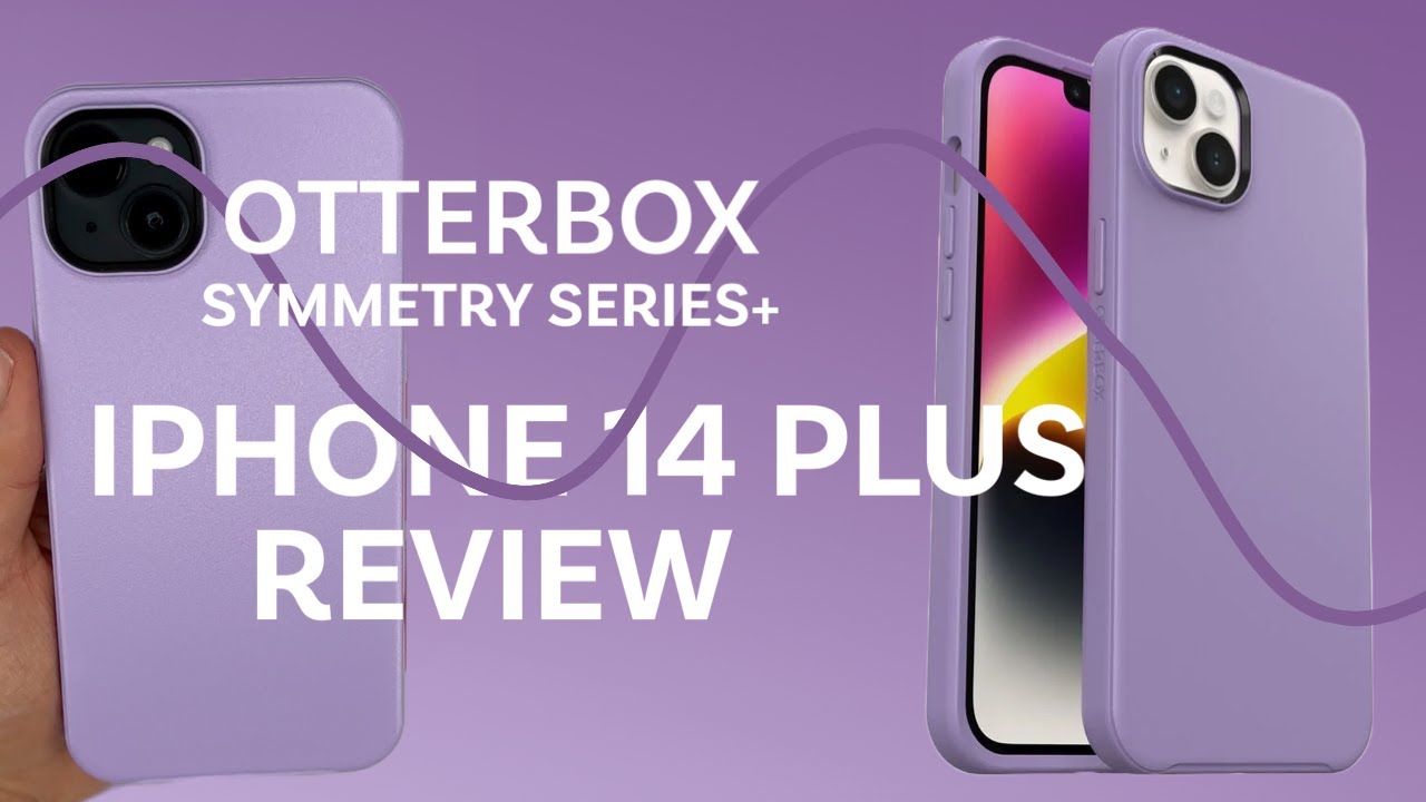 Purple OtterBox Symmetry Series + for iPhone 14 Plus - You Lilac It