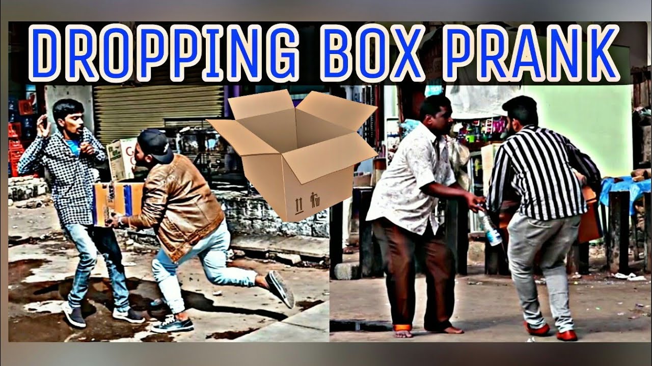 DROPPING BOX PRANK | GULBARGA BLASTERS