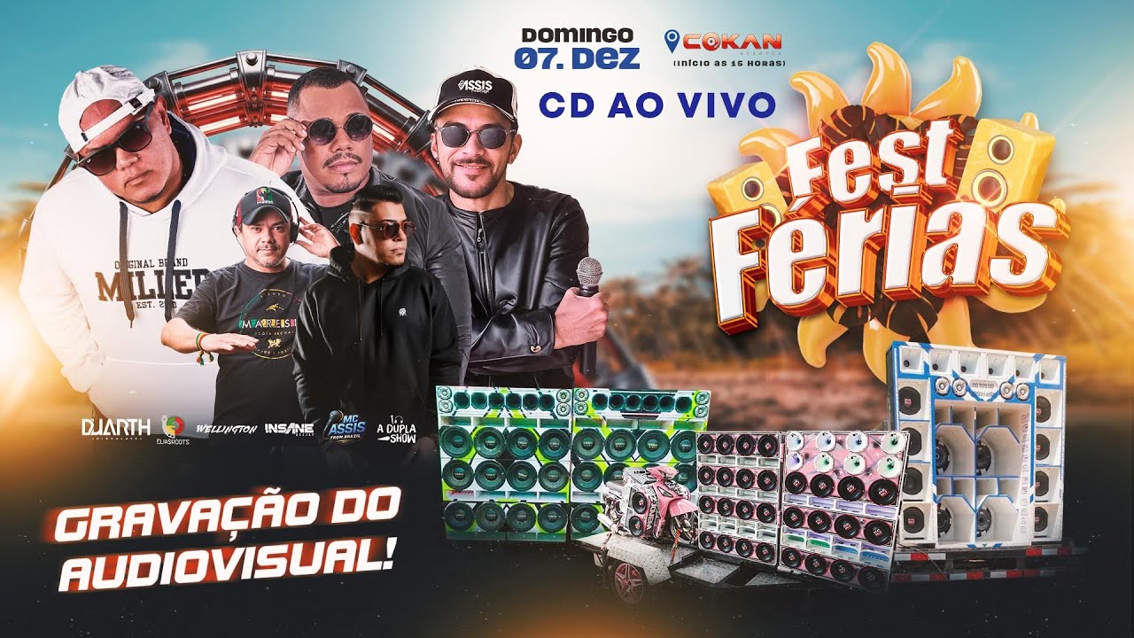 DANCE REMIX CD FEST FERIAS AO VIVO  DIA  07 DEZ NO COKAN DJ DUARTH INIGUALÁVEL