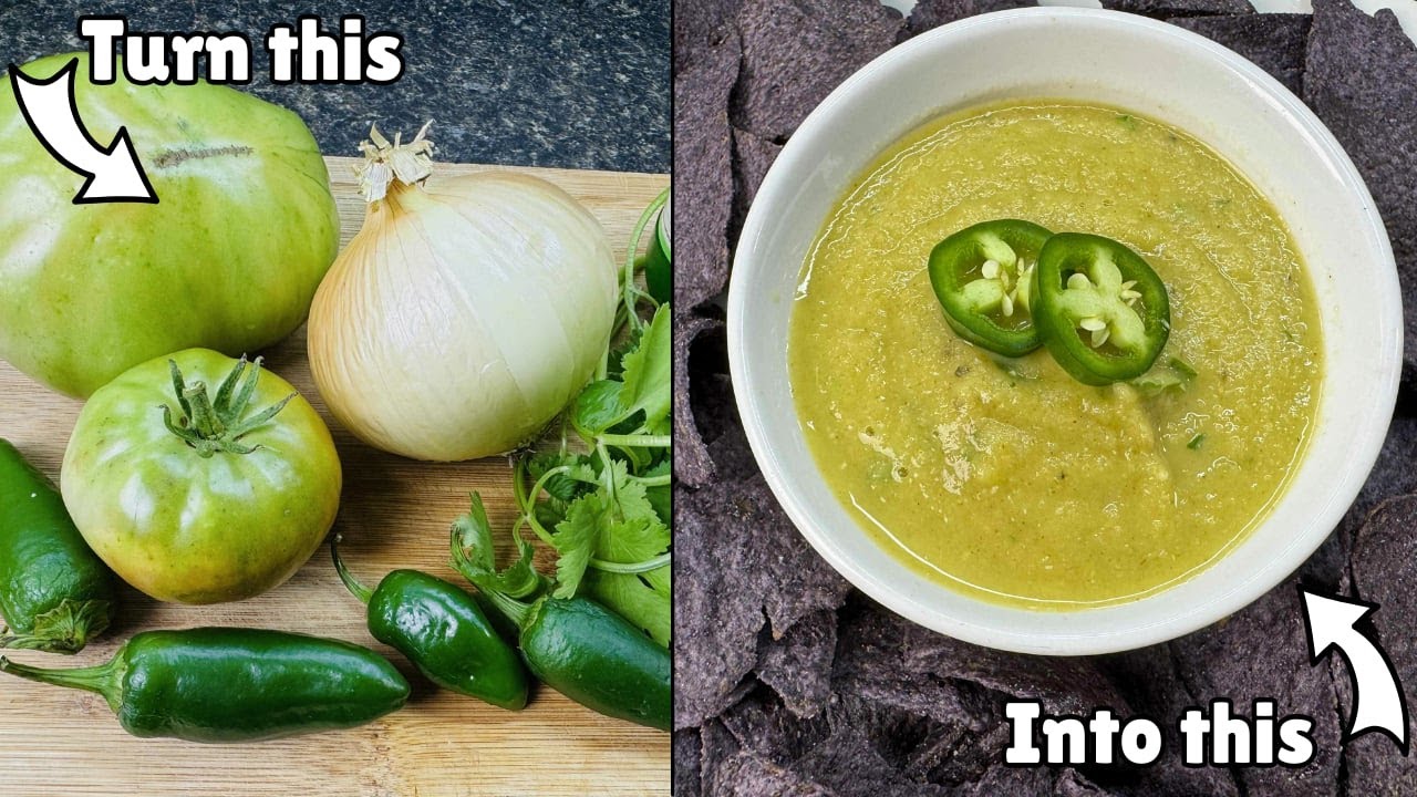 Garden Fresh Green Tomato Salsa You’ve Gotta Try!