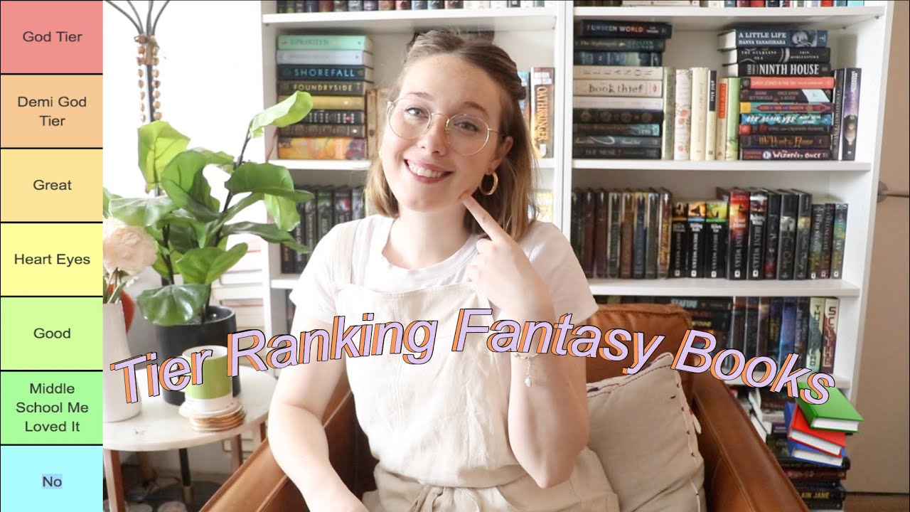 Tier Ranking EVERY Fantasy Book I Have Ever Read (100+ Series!!)