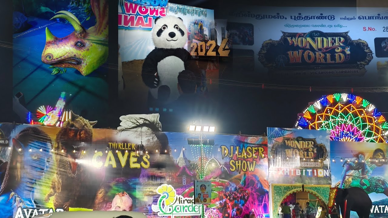 🎉WONDER WORLD🎊 - 🎊AVATAR -🎊 VOC PARK COIMBATORE 🎉🎊