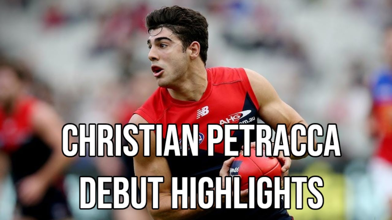Christian Petracca AFL Debut Highlights