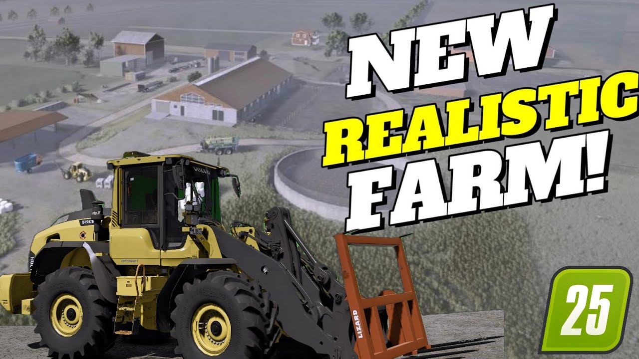 HYPER REALISTIC SWEDISH FARM BUILD in FS25!