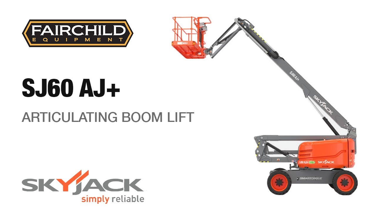 Skyjack SJ60AJ+ Articulating Boom Lift | Built to Perform on Any Terrain