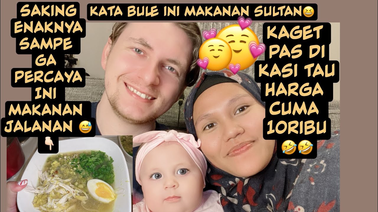 KAGET😱REAKSI SUAMI BULE MAKAN SOTO AYAM || SAMPE DIKIRA MAKANAN DEWA😂 VAKSIN PERTAMAKU DI CEKO ☺️