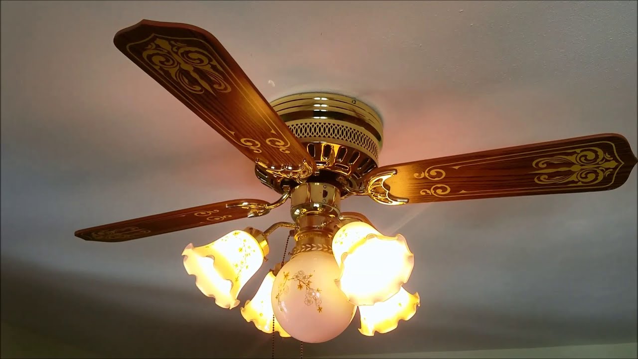 Vintage Ceiling Fans, Lighting, Appliances in an estate sale in a mid century home