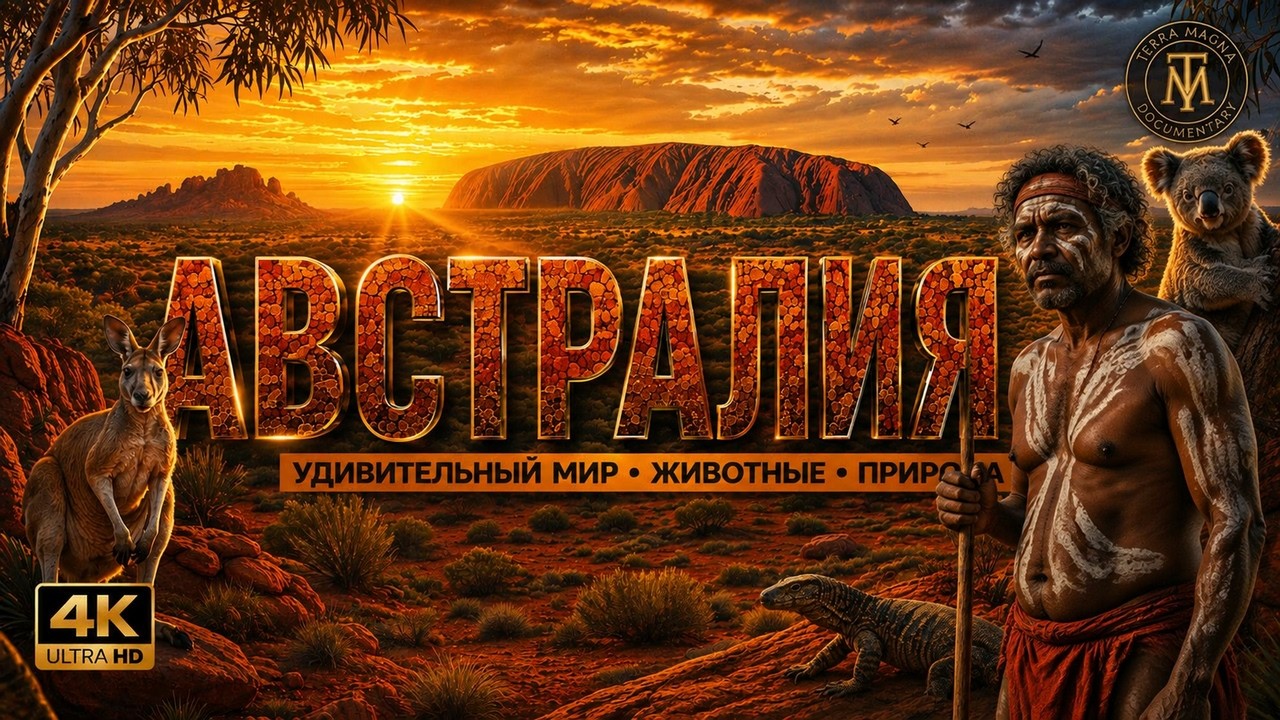АВСТРАЛИЯ &mdash; Самая странная земля планеты | Документальный фильм 4К