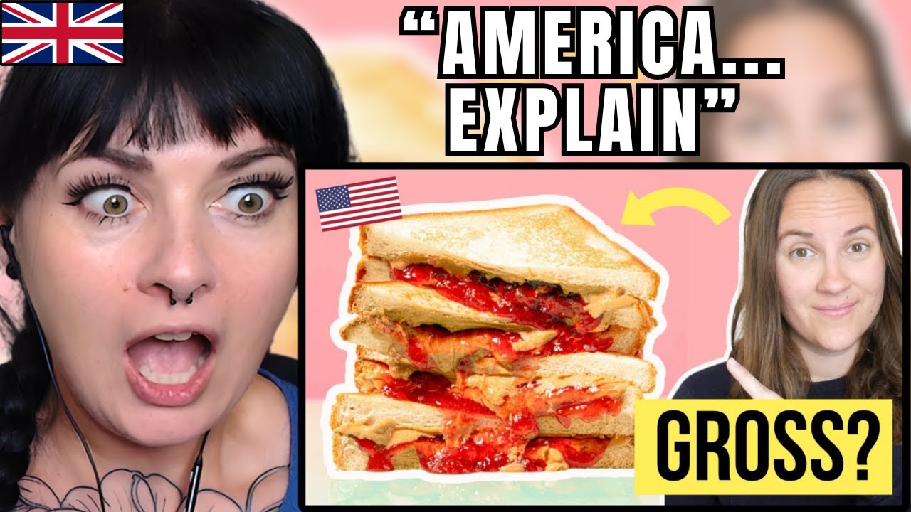 British Girl Reacts to 9 Bizarre American Foods That Brits Don't Understand