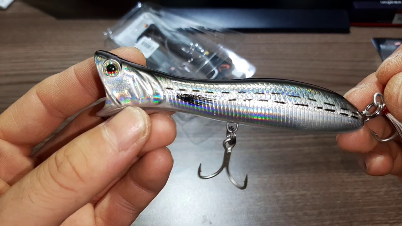 SAVAGE GEAR PANNiC POPPER - SAVAGE CUTTLE EYE - SAVAGE 3D SLIM MINNOW