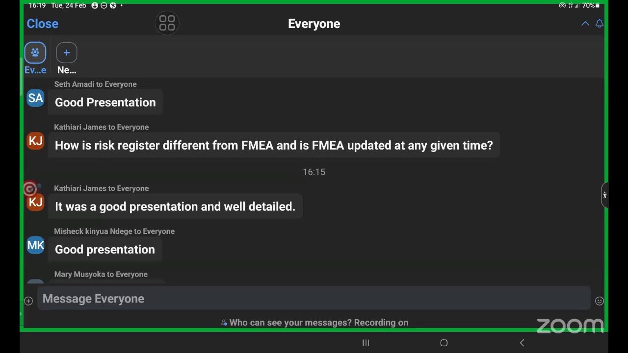 ADOPTION OF FAILURE MODE AND EFFECTS ANALYSIS (FMEA)
