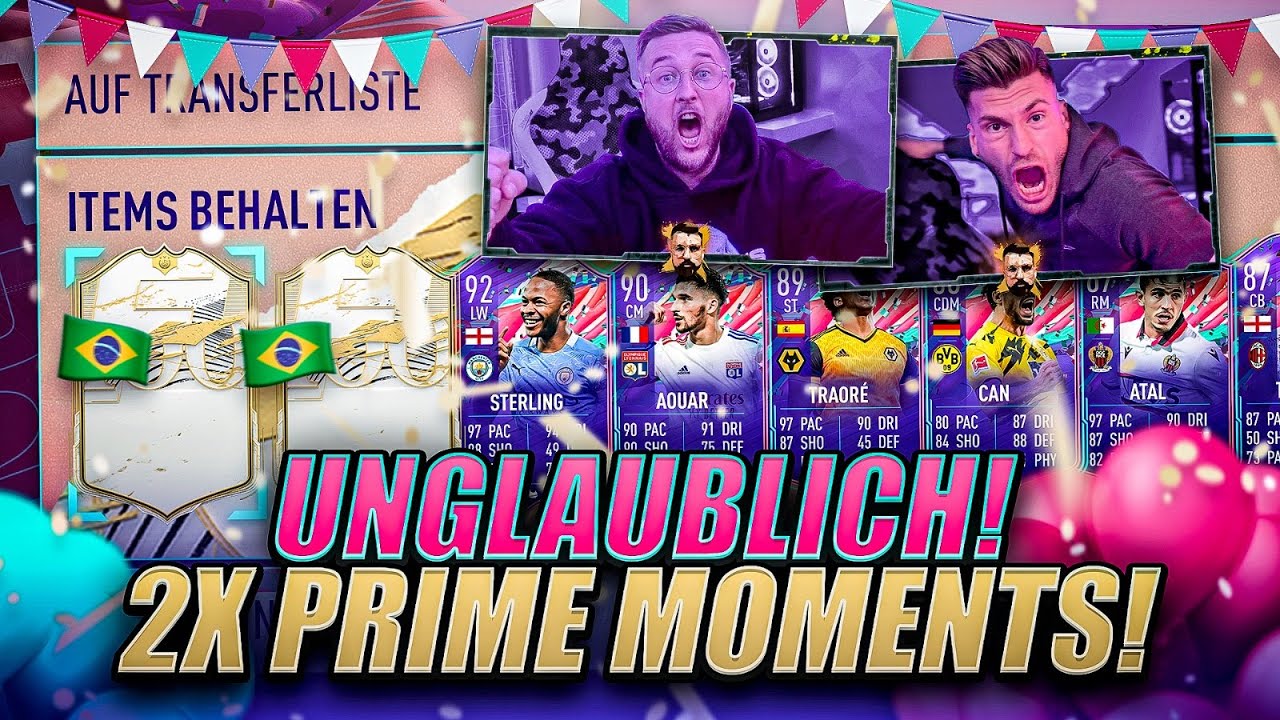 OMFG!! 2x Brasilien PRIME ICON MOMENTS im PACK 😱🇧🇷 Das HEFTIGSTE Pack Opening auf YOUTUBE!! FIFA 21