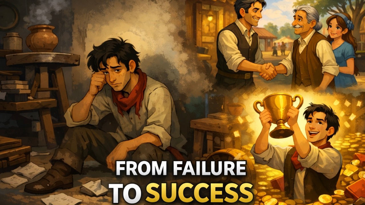 He Failed Again and Again… Until This Happened | Motivational Animated English Story