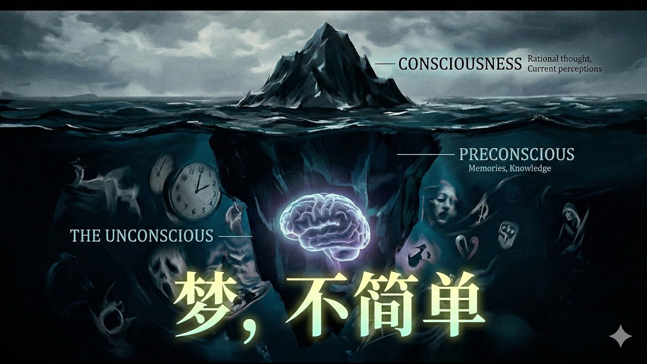 你真的了解自己吗？《梦的解析》带你潜入大脑的“冰山之下”！