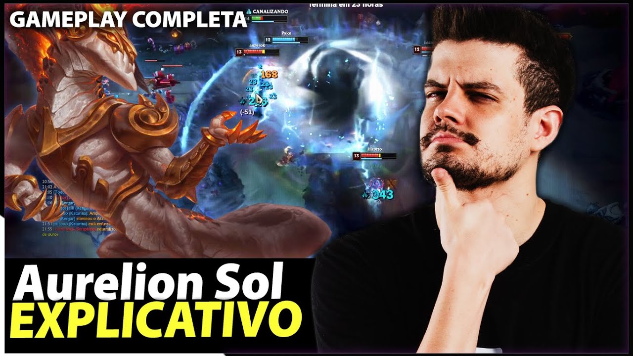 Partida COMPLETA e EXPLICATIVA de AURELION SOL!