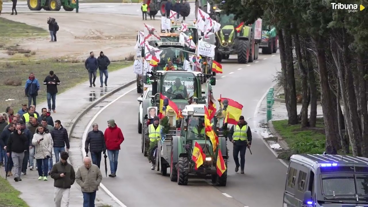 El campo toma Valladolid en el 'súper jueves' del sector agrario