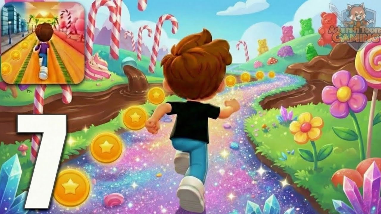Kooply Run: Subway Craft – Gameplay Walkthrough Part 7 - Crazy Runner Levels (Android & iOS)