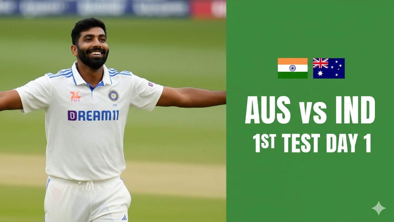 AUS vs IND | BGT DAY 1 | krafton | real cricket 