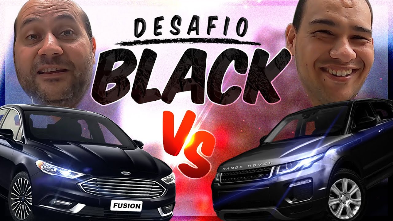 DESAFIO das NAVES: Fusion VS Evoque (Pneu FUROU com passageiro😅)
