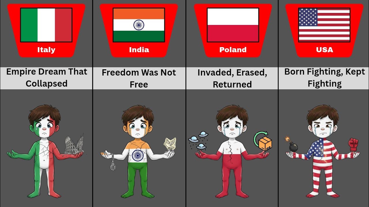 Countries Defined By War History