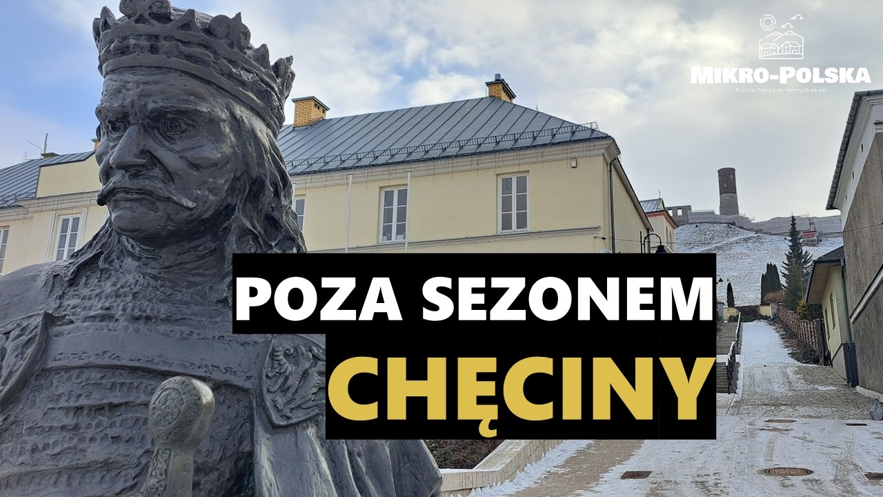 Klimatyczne Chęciny poza sezonem są naprawdę tajemnicze | Świętokrzyskie | Kielce | 4K UHD