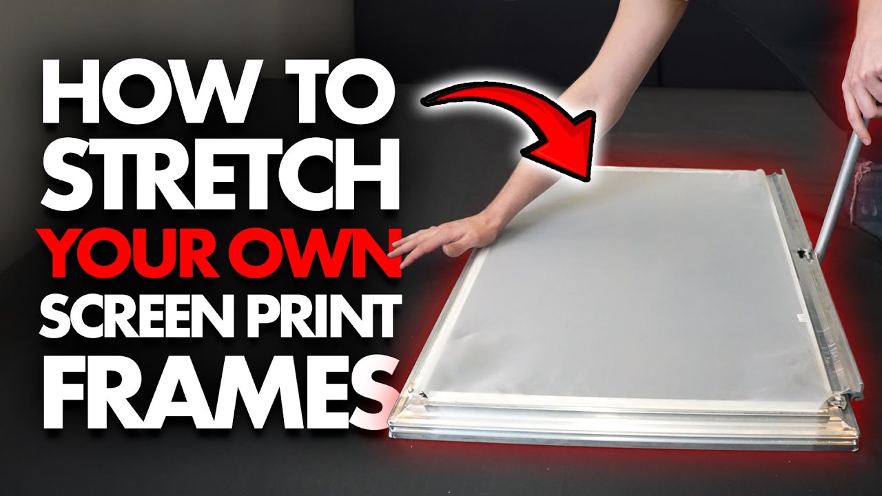 Screen Printing ECO Frame Installation Guide