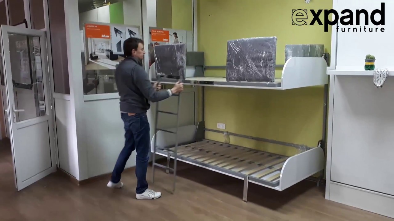 Hover Bunk Beds That Fold Flat on The Wall