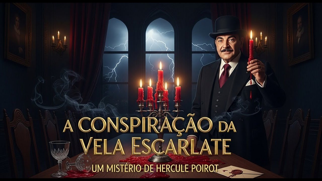 A Conspiração da Vela Carmesim | Um Mistério de Hercule Poirot